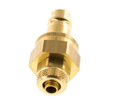 Messing DN 7.2 (Euro) Luchtkoppeling Insteeknippel 6x8 mm Push-On Double Shut-Off