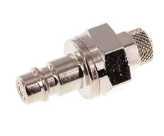Vernikkeld Messing DN 7.2 (Euro) Luchtkoppeling Insteeknippel 4x6 mm Push-On Double Shut-Off