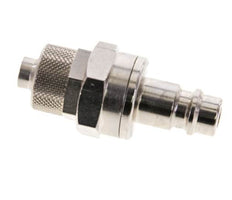 Vernikkeld Messing DN 7.2 (Euro) Luchtkoppeling Insteeknippel 8x10 mm Push-On Double Shut-Off