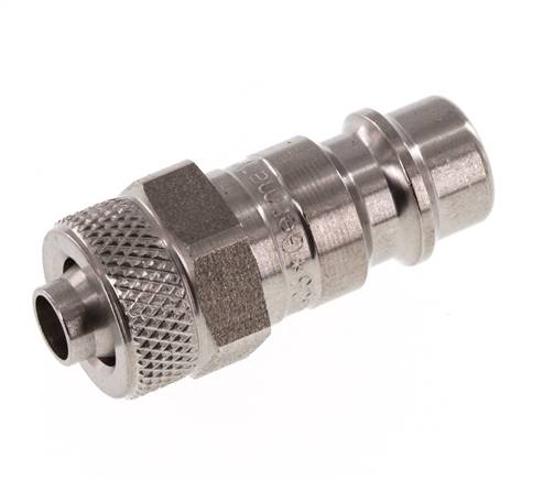 RVS DN 7.2 (Euro) Luchtkoppeling Insteeknippel 6x8 mm Push-On