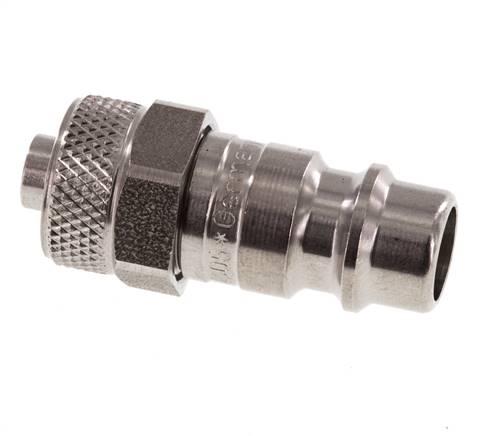 RVS DN 7.2 (Euro) Luchtkoppeling Insteeknippel 6x8 mm Push-On