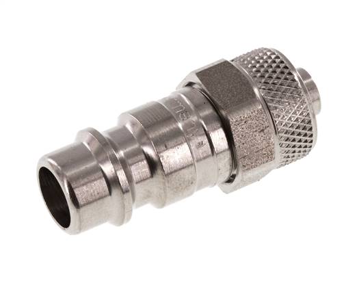 RVS DN 7.2 (Euro) Luchtkoppeling Insteeknippel 6x8 mm Push-On