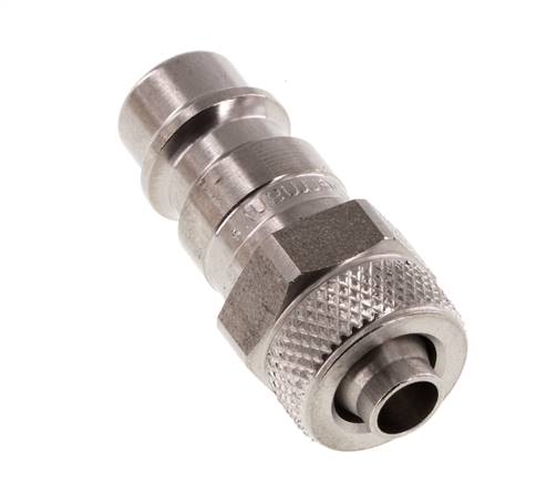 RVS DN 7.2 (Euro) Luchtkoppeling Insteeknippel 6x8 mm Push-On