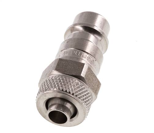 RVS DN 7.2 (Euro) Luchtkoppeling Insteeknippel 6x8 mm Push-On