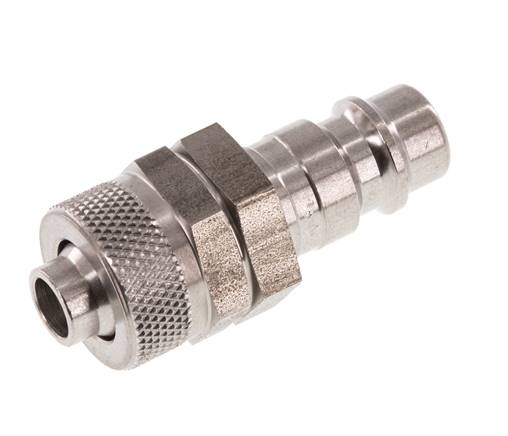 RVS DN 7.2 (Euro) Luchtkoppeling Insteeknippel 8x10 mm Push-On