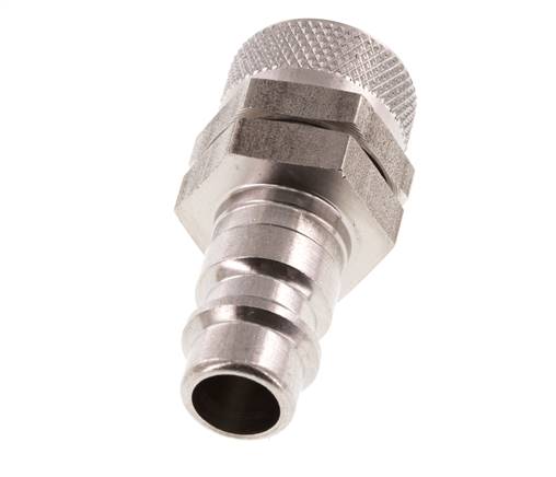 RVS DN 7.2 (Euro) Luchtkoppeling Insteeknippel 8x10 mm Push-On