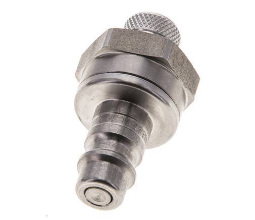 RVS DN 7.2 (Euro) Luchtkoppeling Insteeknippel 4x6 mm Push-On Double Shut-Off