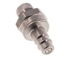 RVS DN 7.2 (Euro) Luchtkoppeling Insteeknippel 6x8 mm Push-On Double Shut-Off