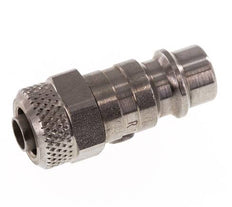 RVS 316L DN 7.2 (Euro) Luchtkoppeling Insteeknippel 6x8 mm Push-On