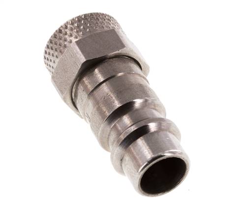 RVS 316L DN 7.2 (Euro) Luchtkoppeling Insteeknippel 6x8 mm Push-On