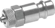 RVS 316L DN 7.2 (Euro) Luchtkoppeling Insteeknippel 8x10 mm Push-On Double Shut-Off