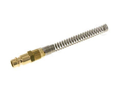 Messing DN 7.2 (Euro) Luchtkoppeling Insteeknippel 4x6 mm Push-On Buigbescherming