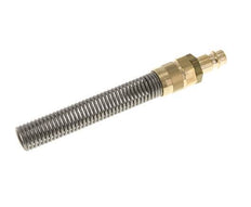 Messing DN 7.2 (Euro) Luchtkoppeling Insteeknippel 9x12 mm Push-On Buigbescherming
