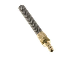 Messing DN 7.2 (Euro) Luchtkoppeling Insteeknippel 9x12 mm Push-On Buigbescherming