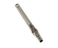 Vernikkeld Messing DN 7.2 (Euro) Luchtkoppeling Insteeknippel 6x8 mm Push-On Buigbescherming