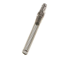 Vernikkeld Messing DN 7.2 (Euro) Luchtkoppeling Insteeknippel 6x8 mm Push-On Buigbescherming