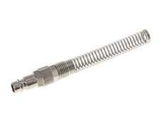 Vernikkeld Messing DN 7.2 (Euro) Luchtkoppeling Insteeknippel 8x10 mm Push-On Buigbescherming