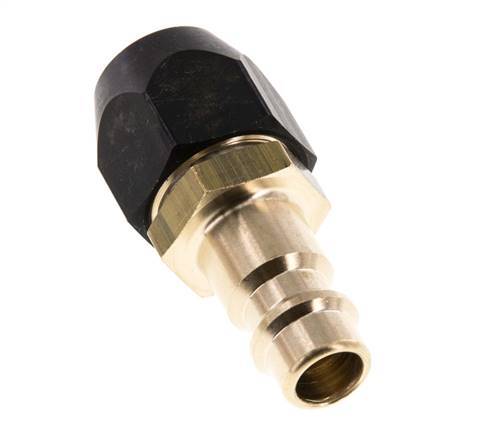 Messing DN 7.2 (Euro) Luchtkoppeling Insteeknippel 6x12 mm Push-On