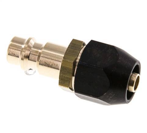 Messing DN 7.2 (Euro) Luchtkoppeling Insteeknippel 6x12 mm Push-On