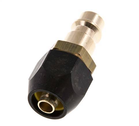 Messing DN 7.2 (Euro) Luchtkoppeling Insteeknippel 6x12 mm Push-On