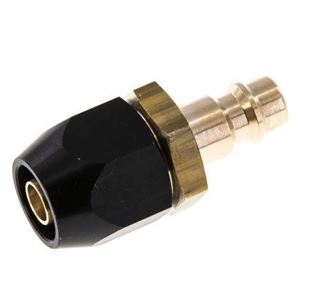 Messing DN 7.2 (Euro) Luchtkoppeling Insteeknippel 8x14 mm Push-On