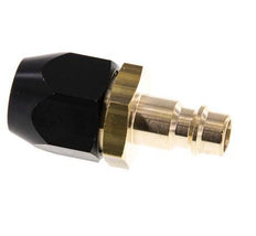 Brass DN 7.2 (Euro) Air Coupling Plug 8x14 mm Union Nut