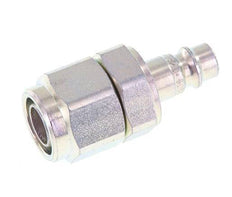Hardened steel DN 7.2 (Euro) Air Coupling Plug 11x16 mm (streamline) Union Nut