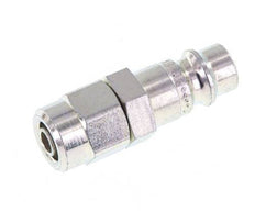 Hardened steel DN 7.2 (Euro) Air Coupling Plug 5x8 mm (streamline) Union Nut