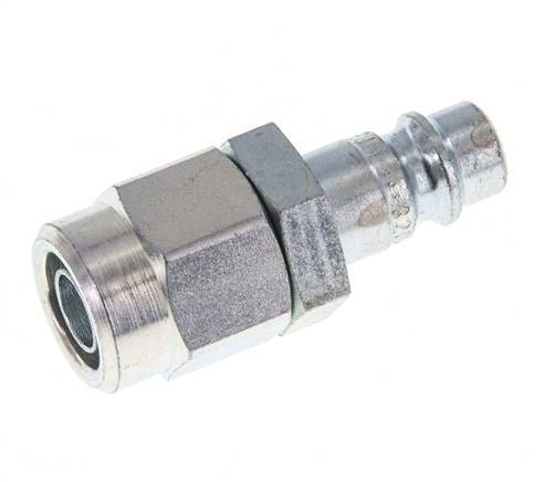 Gehard staal DN 7.2 (Euro) Luchtkoppeling Insteeknippel 8x12 mm (streamline) Push-On