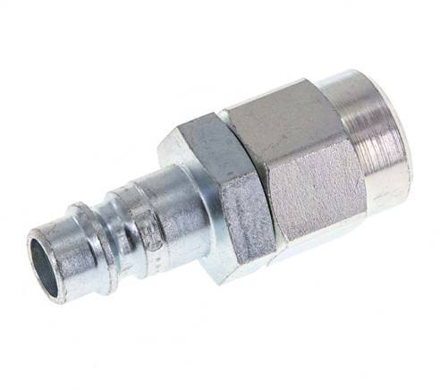 Gehard staal DN 7.2 (Euro) Luchtkoppeling Insteeknippel 8x12 mm (streamline) Push-On
