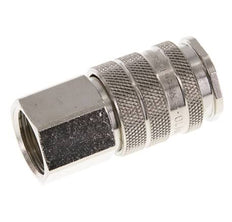 Vernikkeld Messing DN 10 Luchtkoppeling Snelkoppeling G 1/4 inch Binnendraad