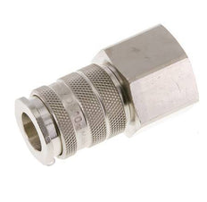 Nickel-plated Brass DN 10 Air Coupling Socket G 3/4 inch Female