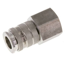RVS DN 10 Luchtkoppeling Snelkoppeling G 3/4 inch Binnendraad Double Shut-Off