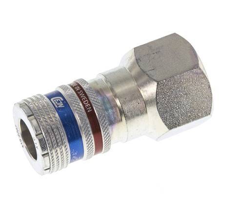 Steel/brass DN 10.4 Safety Air Coupling Socket G 3/4 inch Female