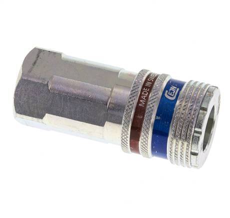 Staal/Messing DN 10.4 Safety Luchtkoppeling Snelkoppeling G 3/8 inch Binnendraad