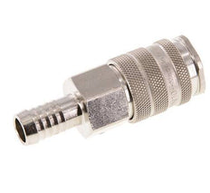 Nickel-plated Brass DN 10 Air Coupling Socket 13 mm Hose Pillar