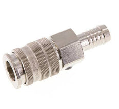 Nickel-plated Brass DN 10 Air Coupling Socket 13 mm Hose Pillar
