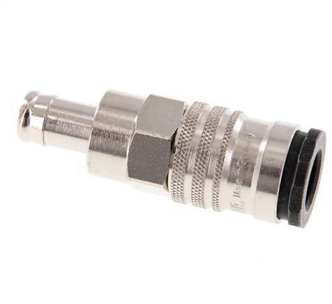 Steel/brass DN 10 Air Coupling Socket 13 mm Hose Pillar