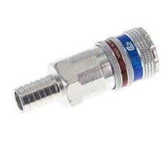 Staal/Messing DN 10.4 Safety Luchtkoppeling Snelkoppeling 13 mm Slangpilaar