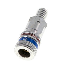 Staal/Messing DN 10.4 Safety Luchtkoppeling Snelkoppeling 13 mm Slangpilaar