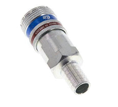 Staal/Messing DN 10.4 Safety Luchtkoppeling Snelkoppeling 13 mm Slangpilaar