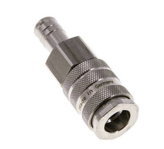 RVS 316L DN 10 Luchtkoppeling Snelkoppeling 19 mm Slangpilaar