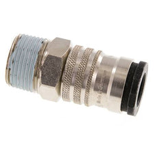 Staal/Messing DN 10 Luchtkoppeling Snelkoppeling R 1/2 inch Buitendraad