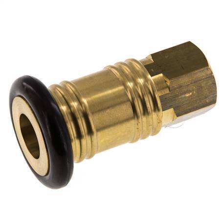 Brass DN 12 Air Coupling Socket G 1/2 inch Female