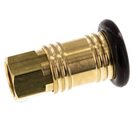 Brass DN 12 Air Coupling Socket G 3/4 inch Female