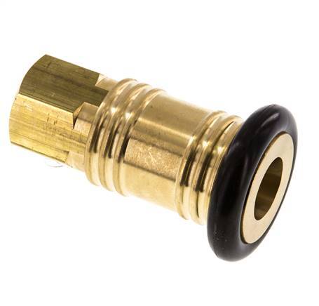 Brass DN 12 Air Coupling Socket G 3/4 inch Female