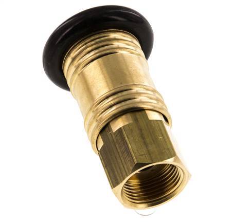 Brass DN 12 Air Coupling Socket G 3/4 inch Female