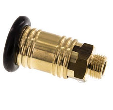 Brass DN 12 Air Coupling Socket G 1/2 inch Male