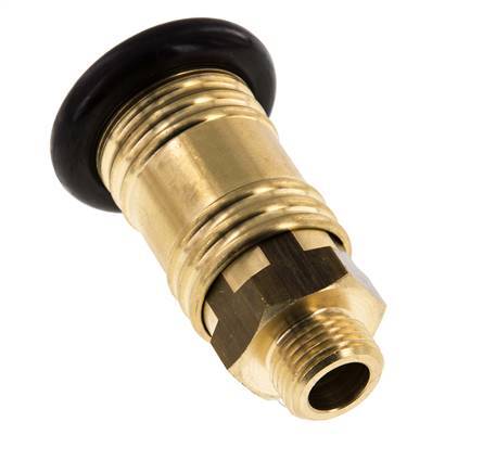 Brass DN 12 Air Coupling Socket G 1/2 inch Male