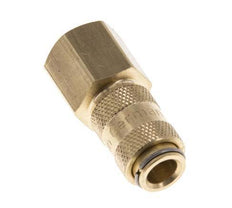 Brass DN 2.7 (Micro) Air Coupling Socket G 1/8 inch Female